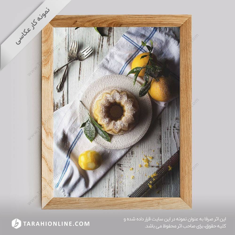 عکاسی از شیرینی ۱